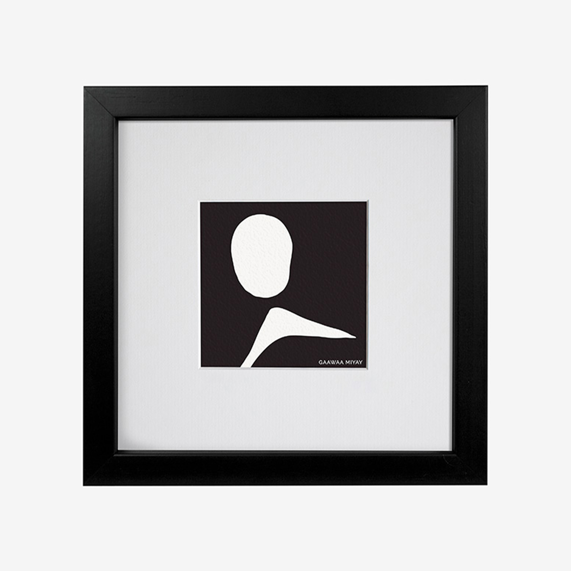 8x8" Framed Print, BARRAN GIIRR by Lucy Simpson