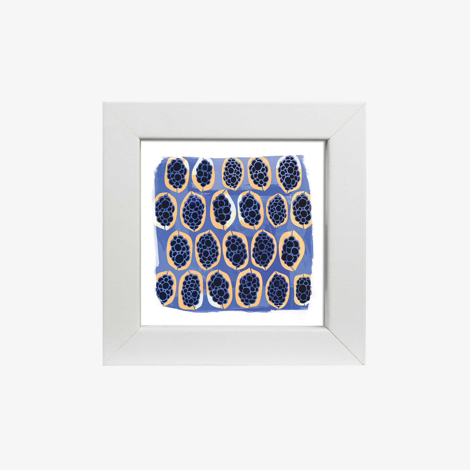 4x4" Framed Print, Gwibiirr by Lucy Simpson