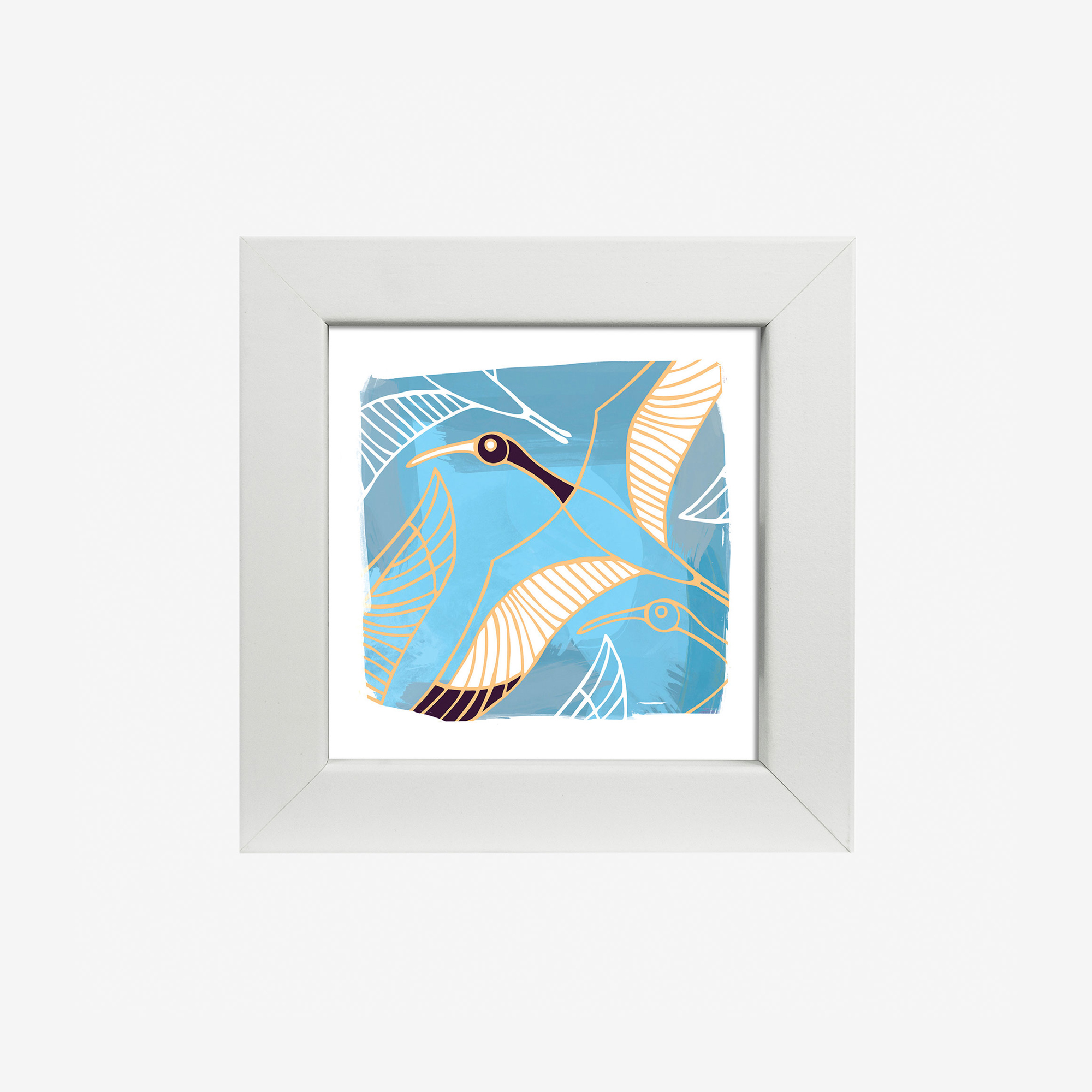 4x4" Framed Print, Murrgumurrgu by Lucy Simpson