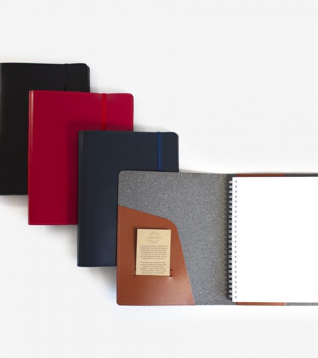 Australian made recycled leather journals
