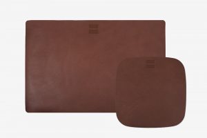 Leather desk mat and mouse pad hand made in Australia Goodman
