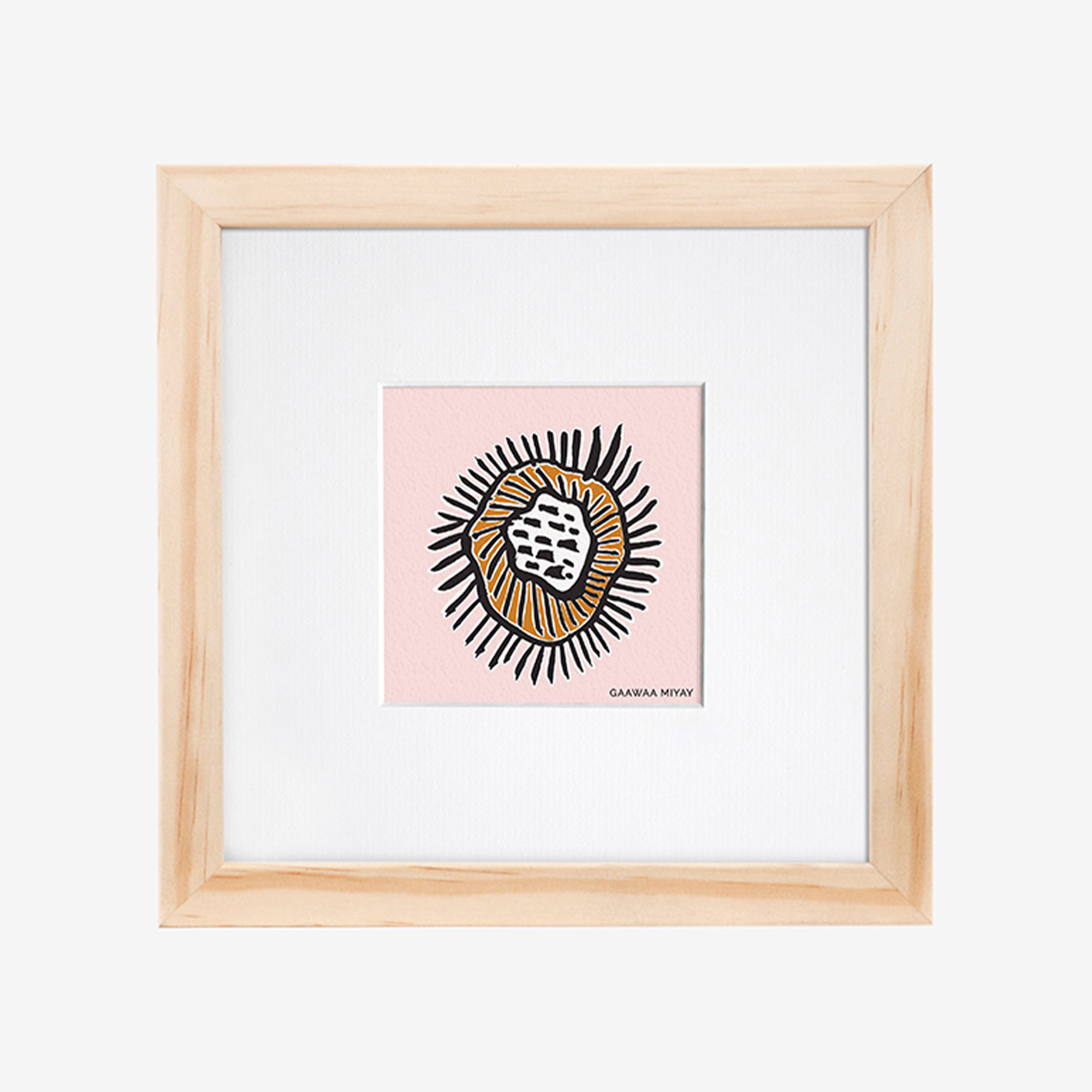 8x8" Framed Print, YARRAGGAA MAYRAH by Lucy Simpson
