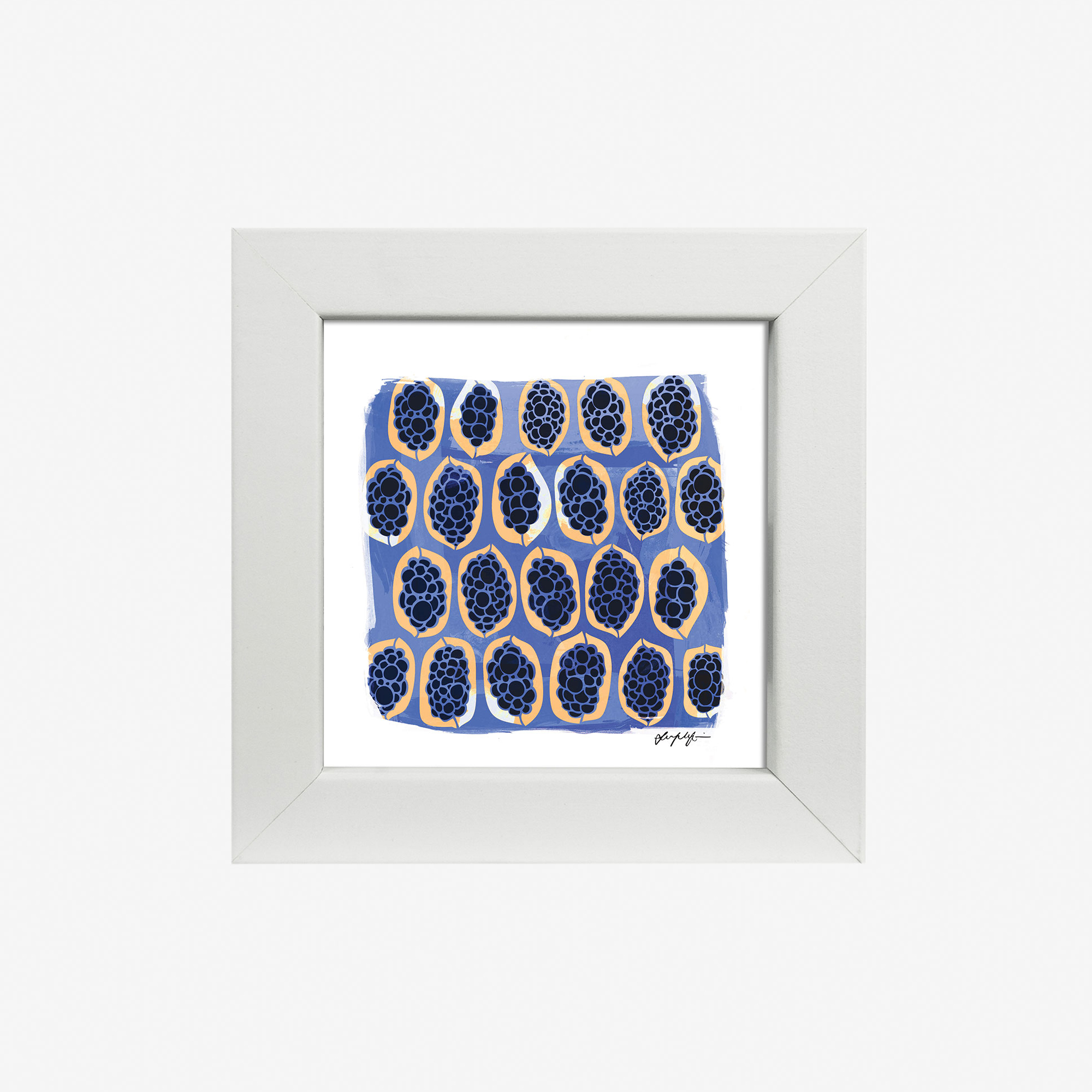 4x4 Framed Print -Gwibiirr by Lucy Simpson