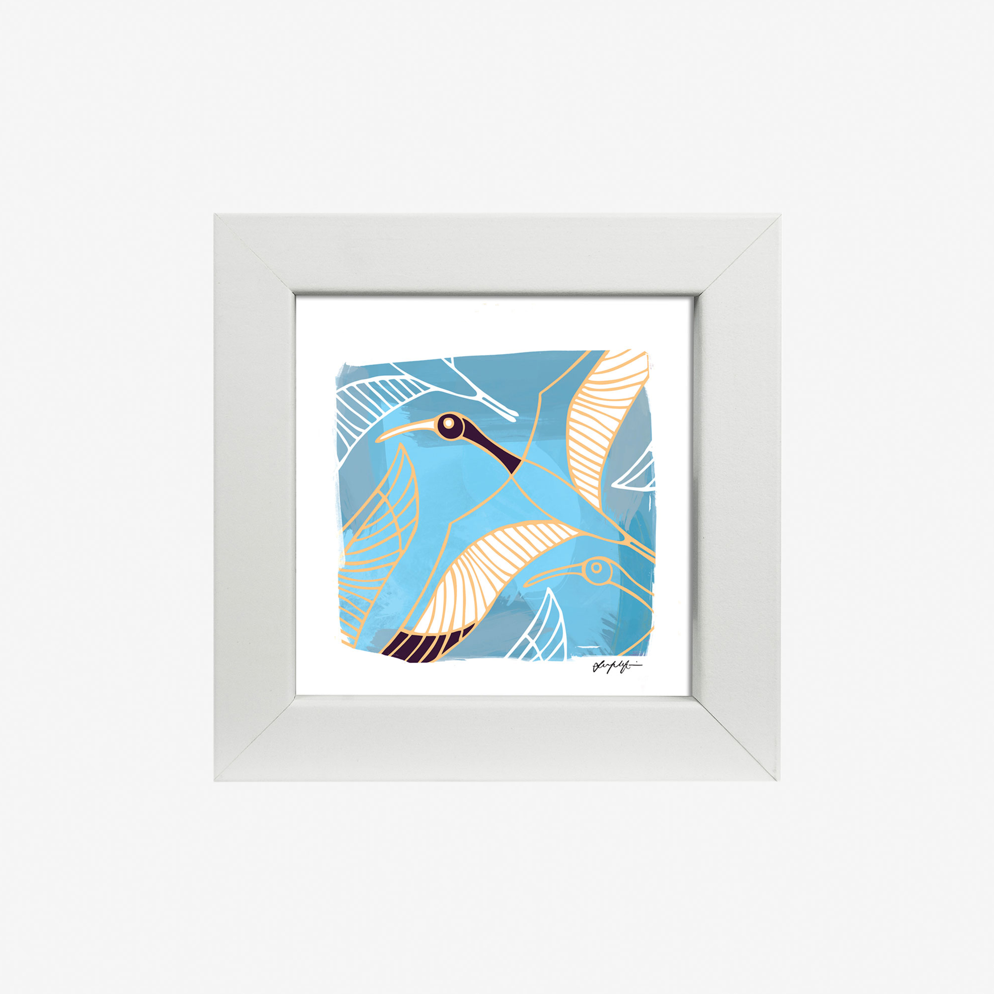 4x4 Framed Print -Murrgumurrgu by Lucy Simpson