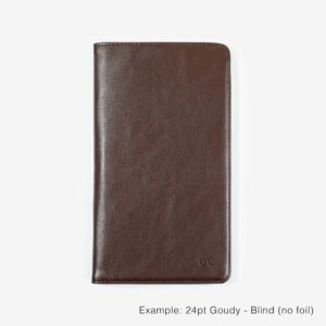 Thomas Avery Mayan Travel Wallet Brown