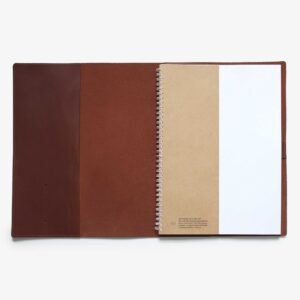 90441-Genuine-leather-A4-leather-journal-Tan-3