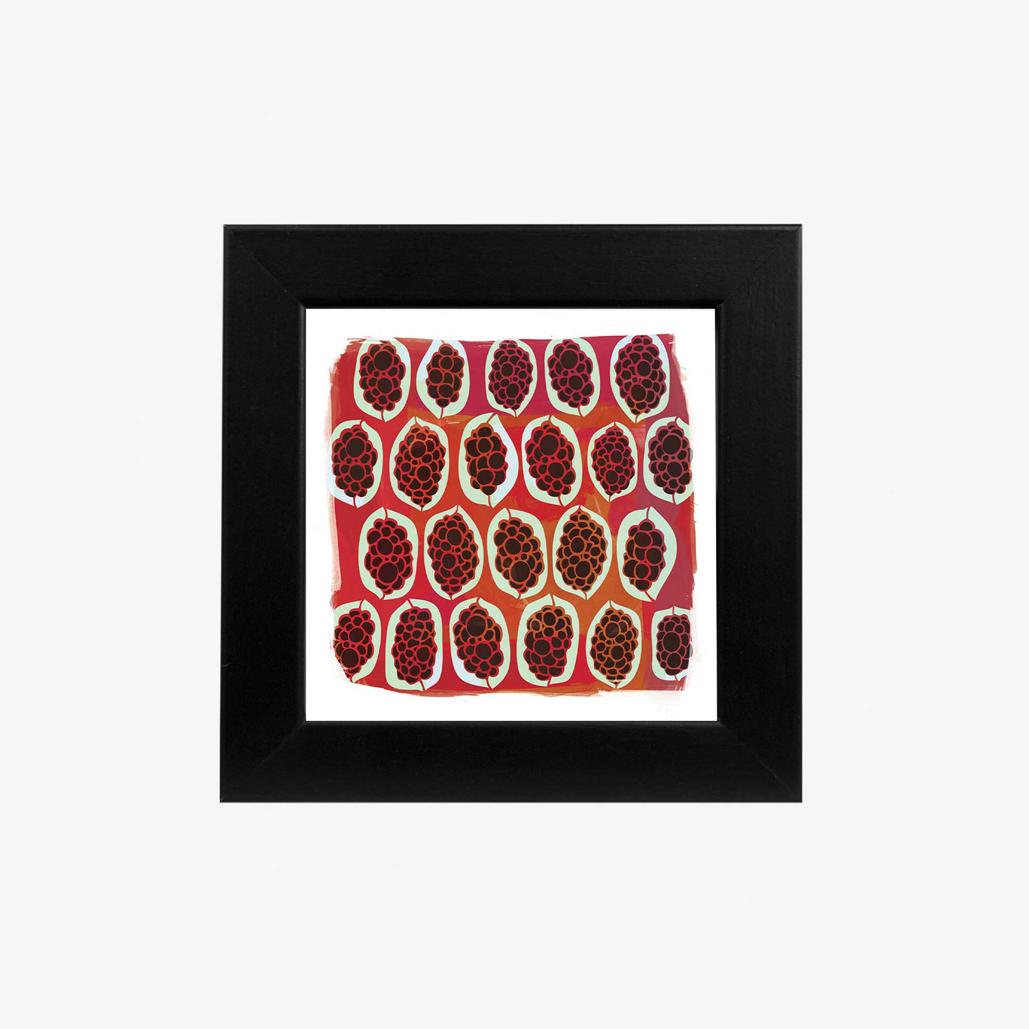 4x4" Framed Print, Gwibiirr by Lucy Simpson