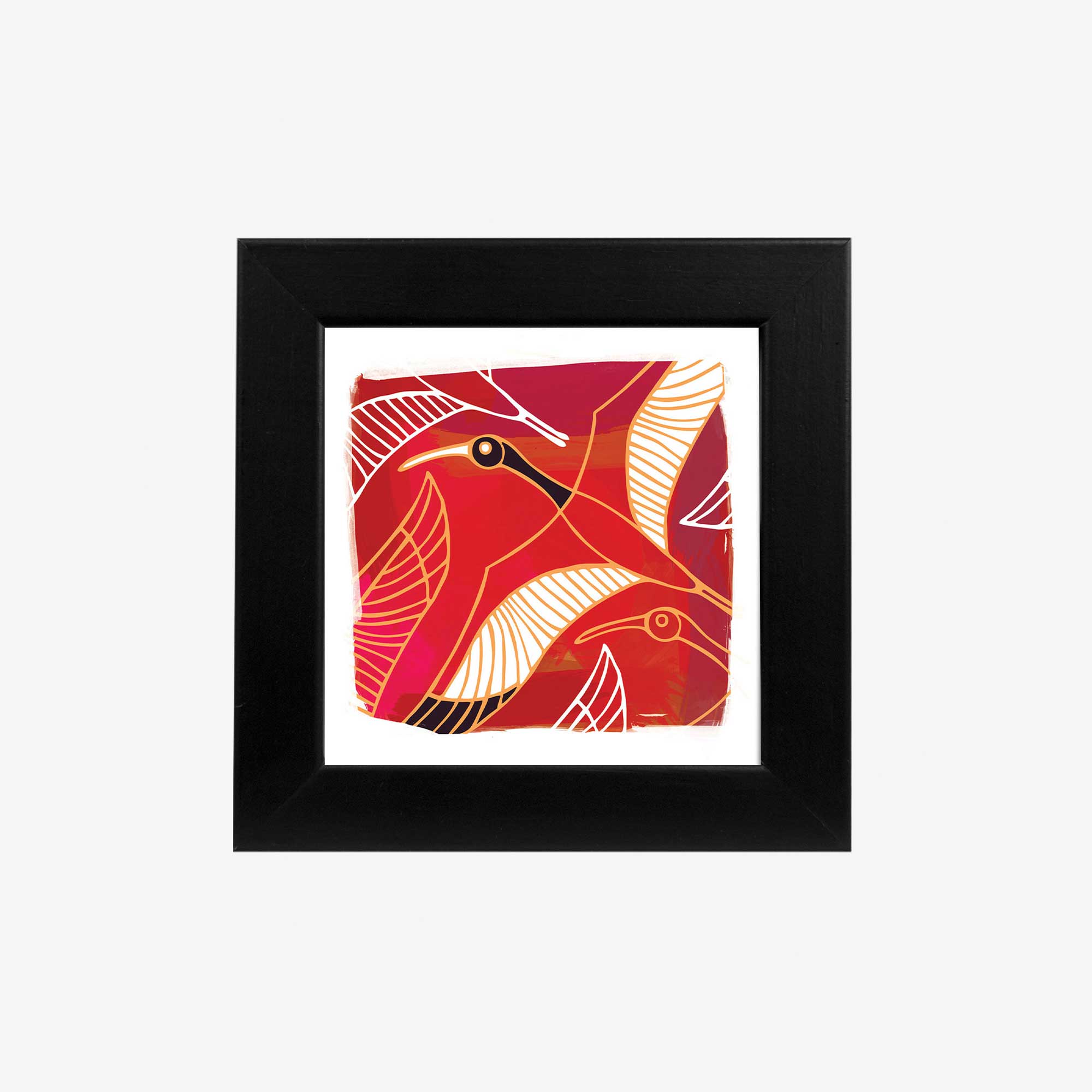 4x4" Framed Print, Murrgumurrgu by Lucy Simpson