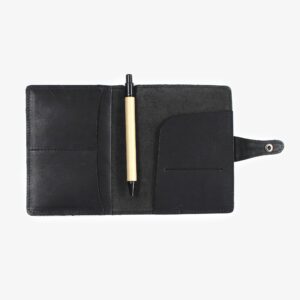 Genuine leather passport wallet