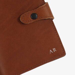 Genuine leather passport wallet