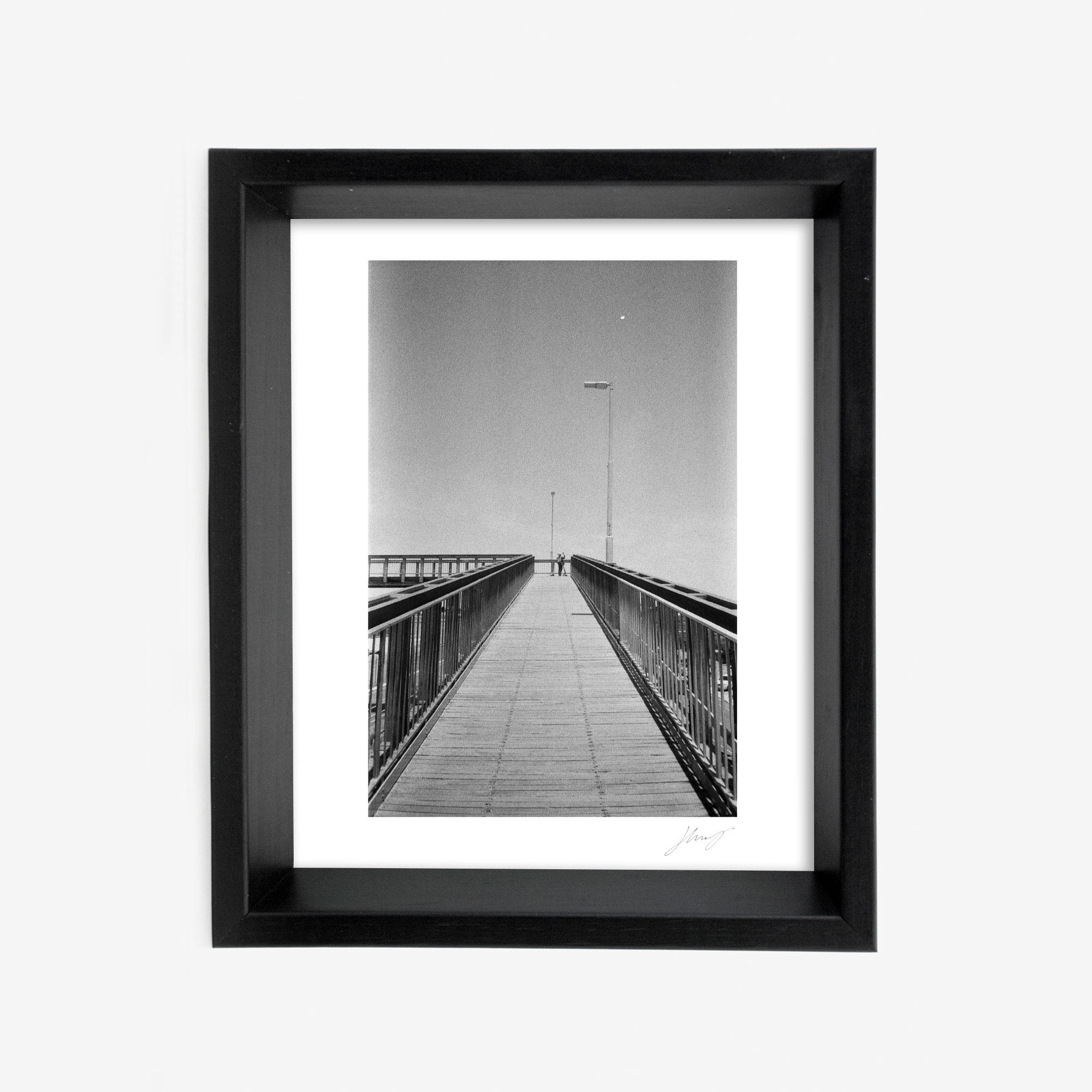 Harry Blair-Rath Framed Photograph, Up and Up and To The Left