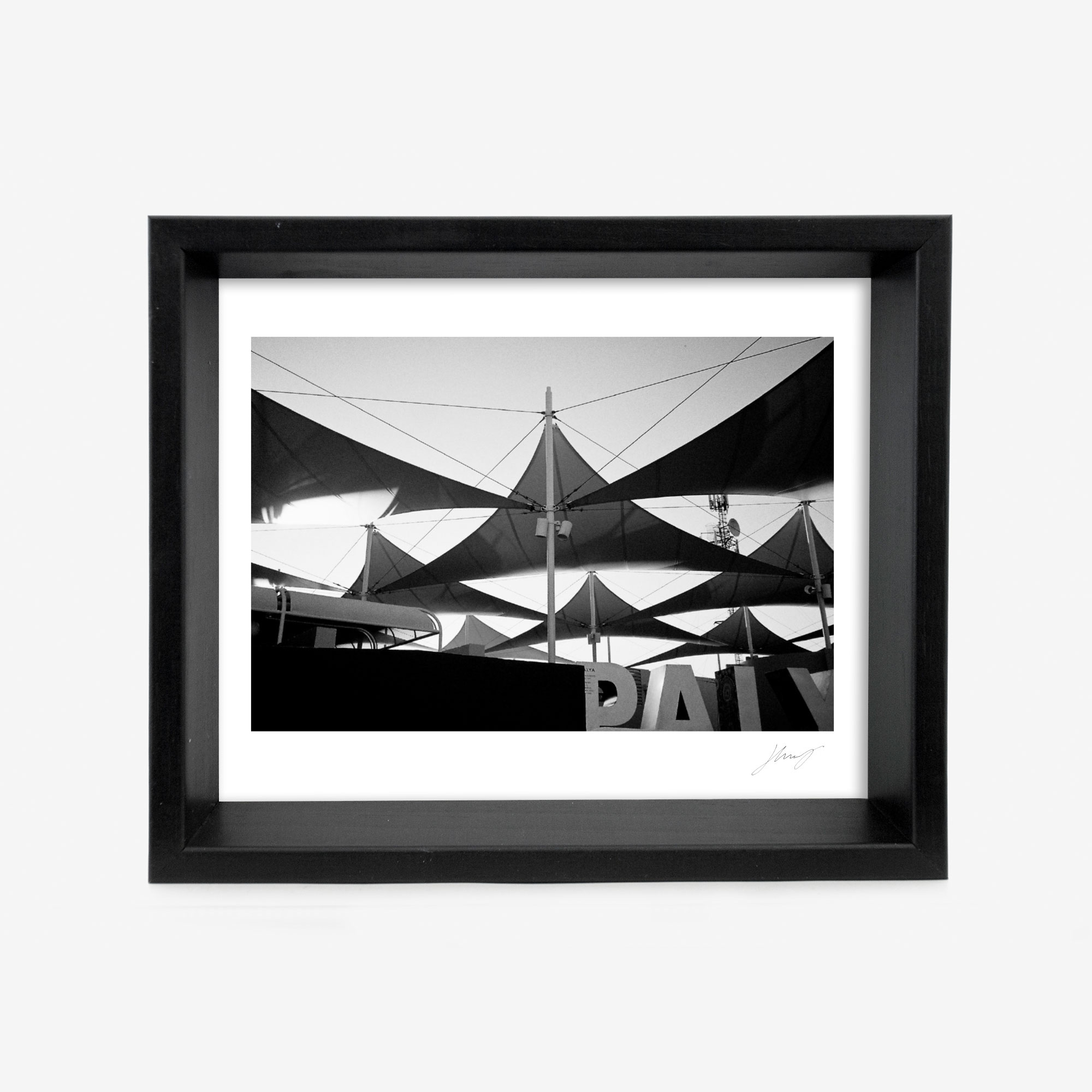 Harry Blair-Rath Framed Photograph, Sails