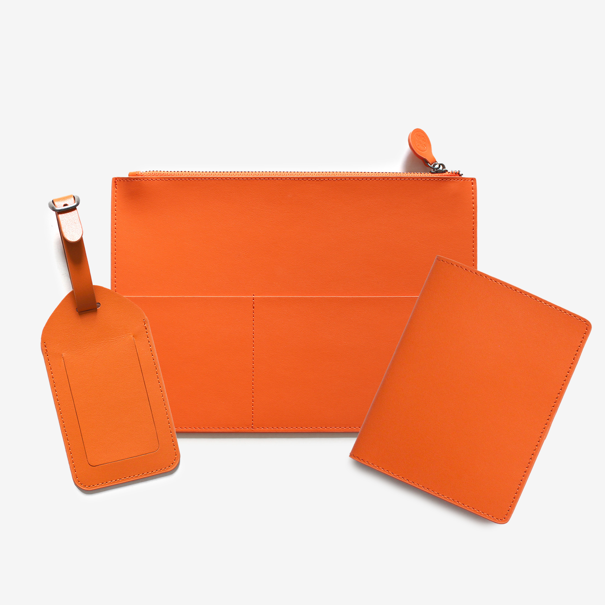 Leather Travel Set