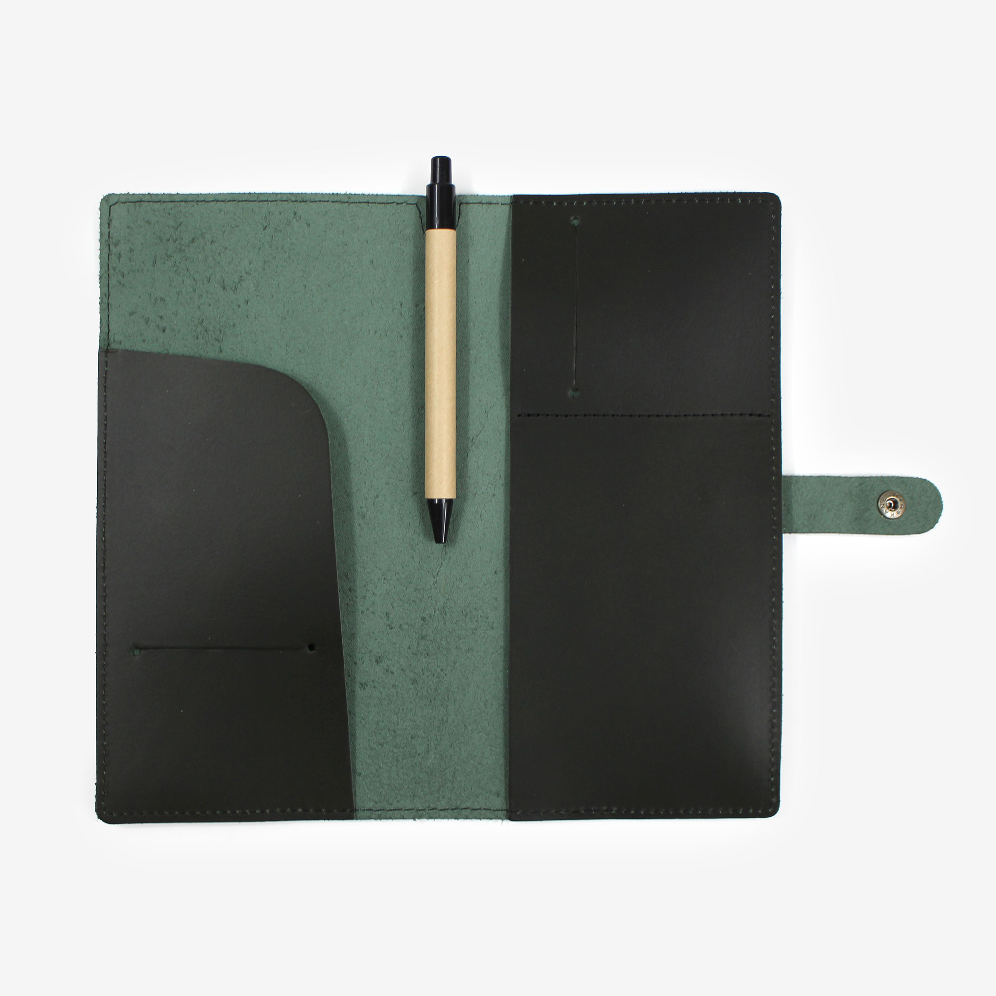 Genuine Leather Travel Wallet - Hunt Leather Collaboration
