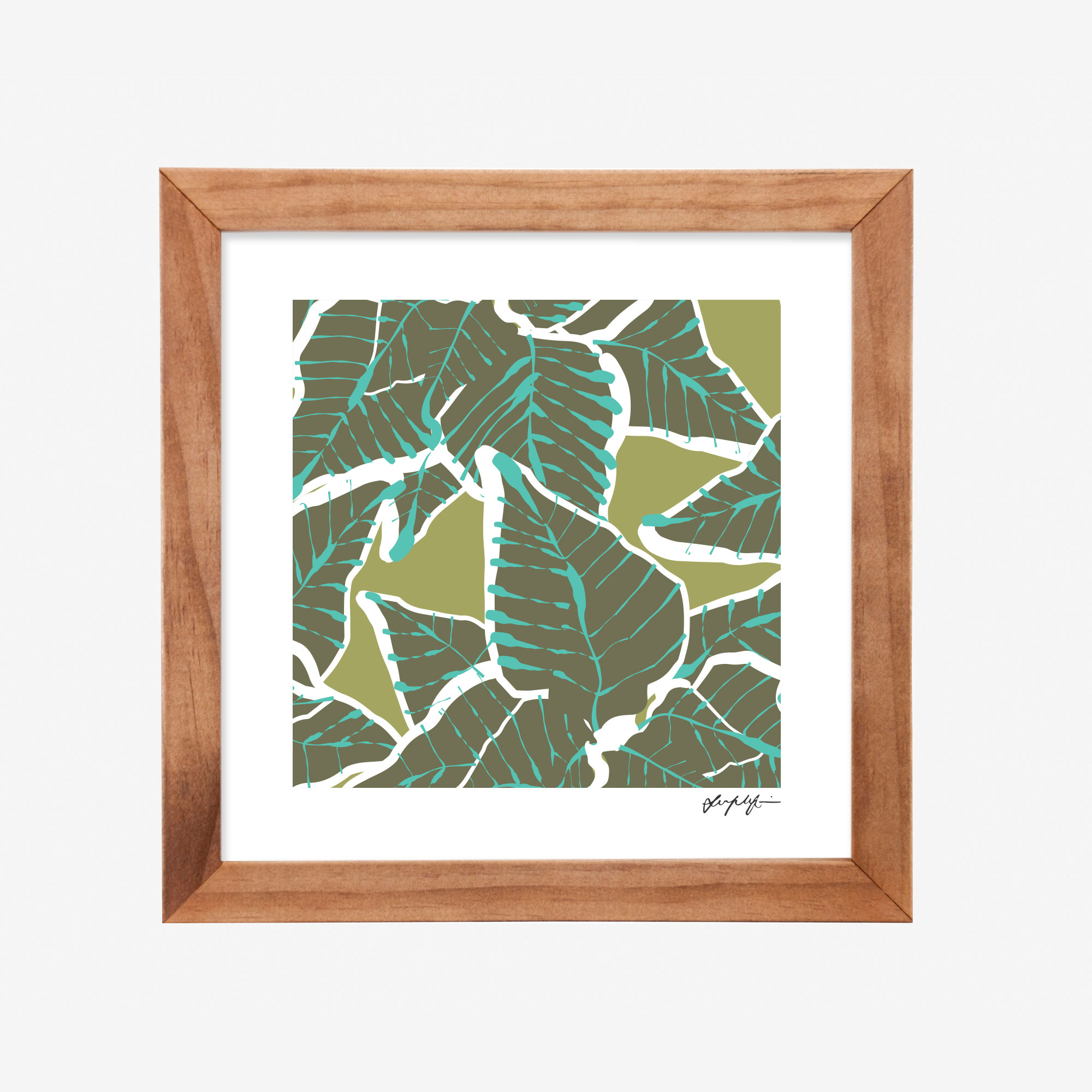 8x8 Framed Print, Garril by Lucy Simpson