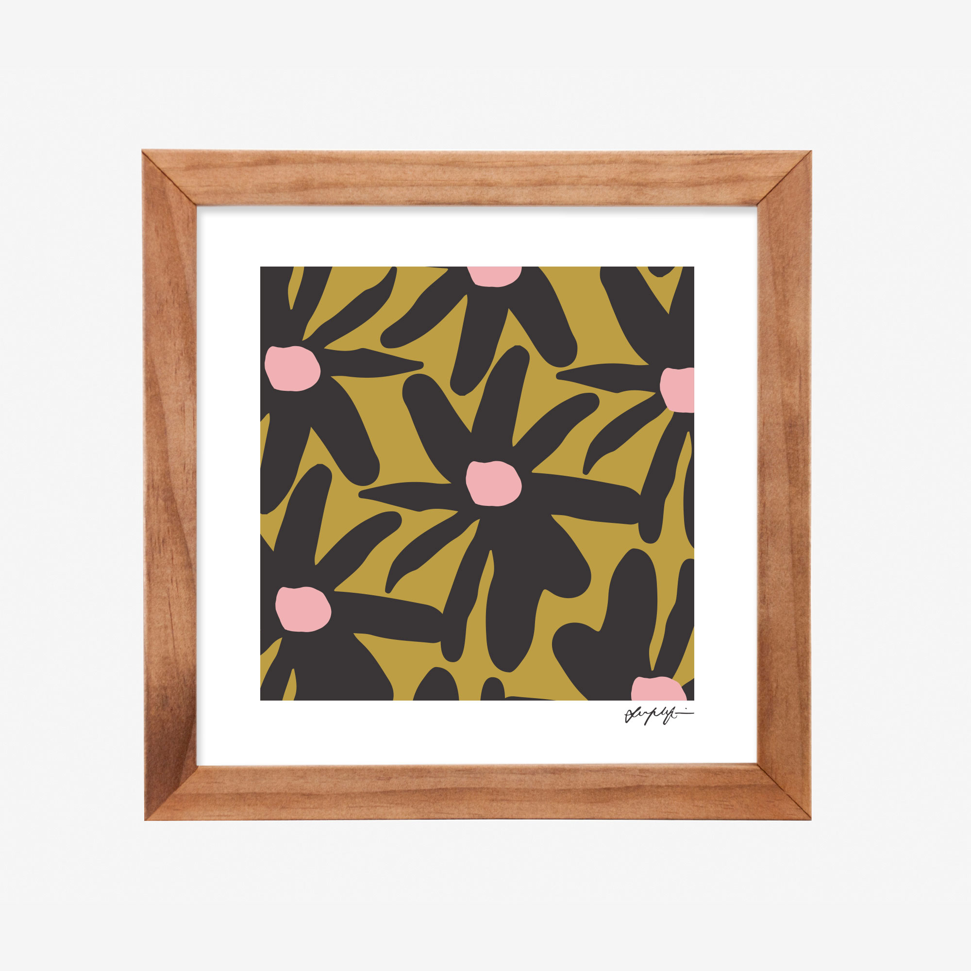 8x8" Framed Print, Guyayn by Lucy Simpson