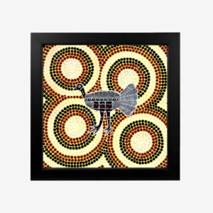 Thomas Avery Framed Artwork, Bush Turkey