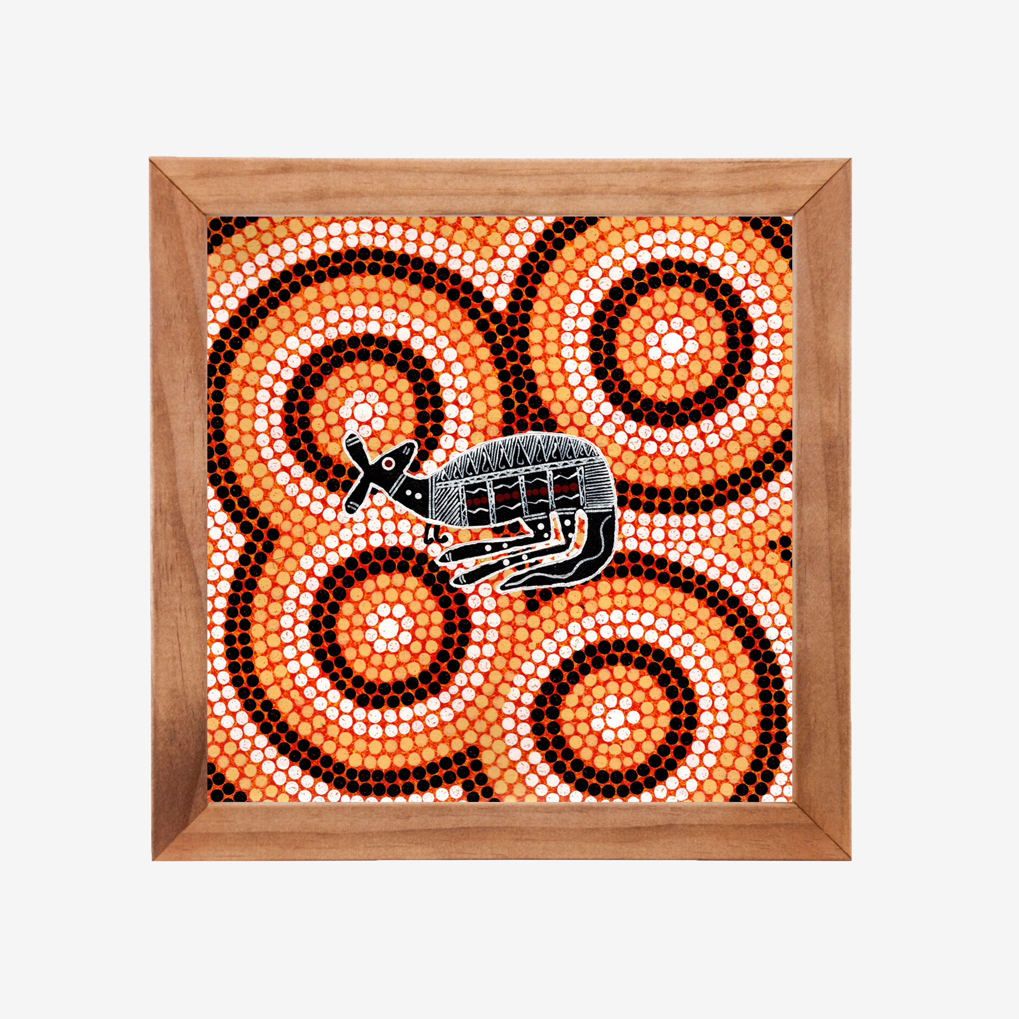 Thomas Avery Framed Artwork, Kangaroo