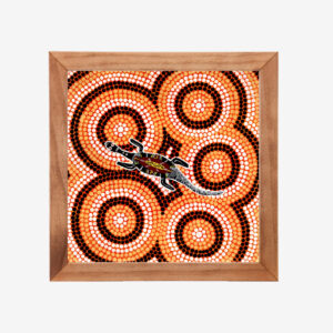 Thomas Avery Framed Artwork, Lizard