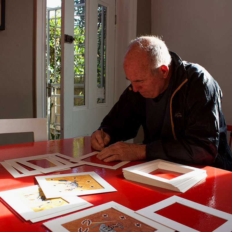 Thomas Avery artist of Mayan First Nations Collection