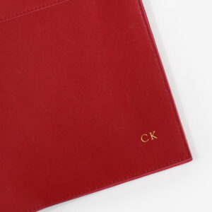 A4 Outback Compendium Red Monogramming