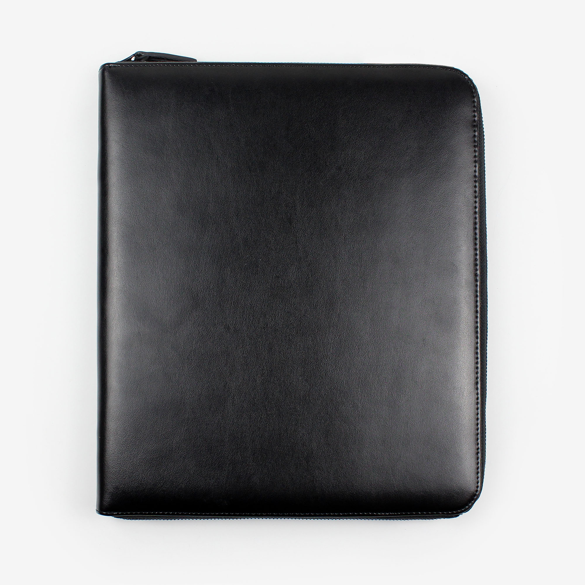 A4 Basics Leather Zip Compendium